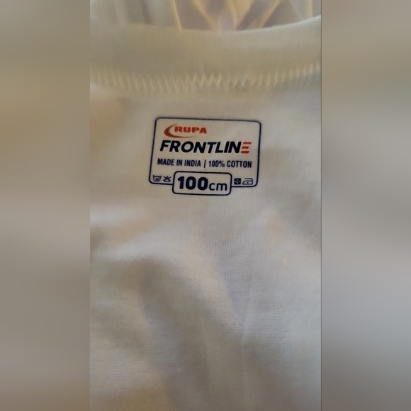 3/$25 WHITE muscle shirts set of 2 - Picture 2 of 2